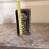 Ancient Ceramic Vase Terracotta Glazed Handmade Signed F aupon