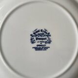Set of 6 English earthenware plates