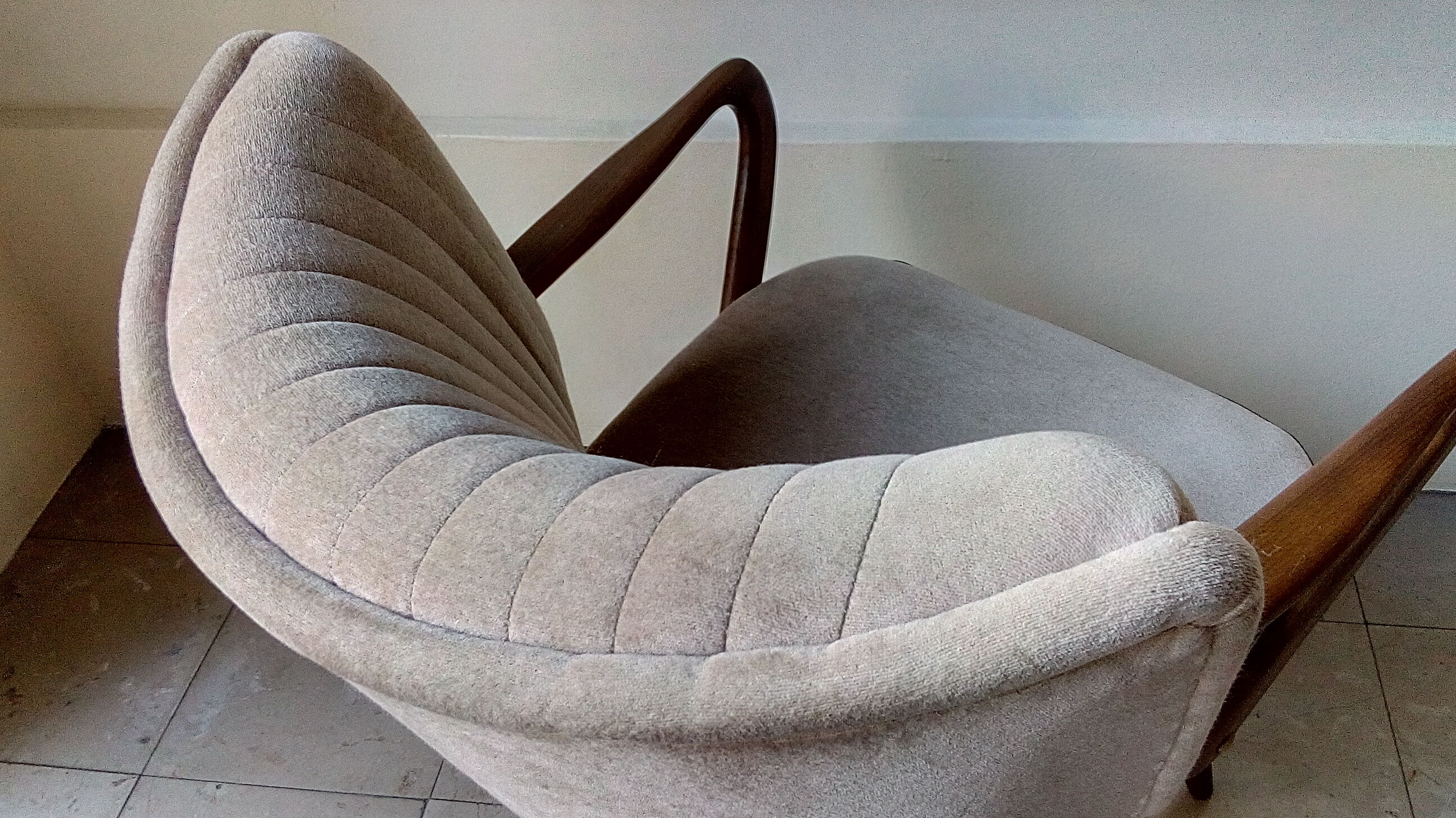 Chair cocktail Scandinavian vintage restored year 50 / 60