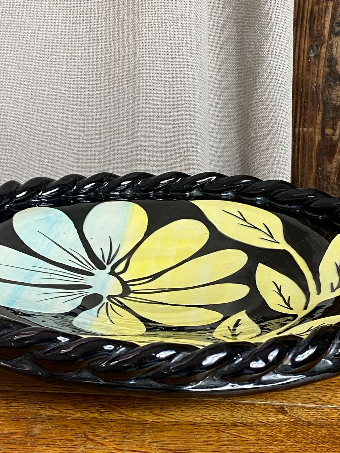 Fruit bowl, centrepiece, ceramic, Fase Vallauris, 1942