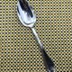 Large silver-plated spoon from Christofle, Pompadour model