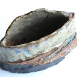 Vase en grès de Claude Gaget, La Borne, années 70