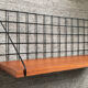 Wall shelf by Pierre Guariche for Meurop from the 60s-70s.