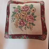 Vintage canvas pillow