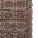 Vintage Turkish rug from Oushak, hand-woven 161x226 cm