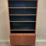 Large modular bookcase Scandinavian design 1950.