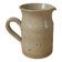 Vintage stoneware pitcher vase with handle Scandinavian country decoration handcrafted ceramic