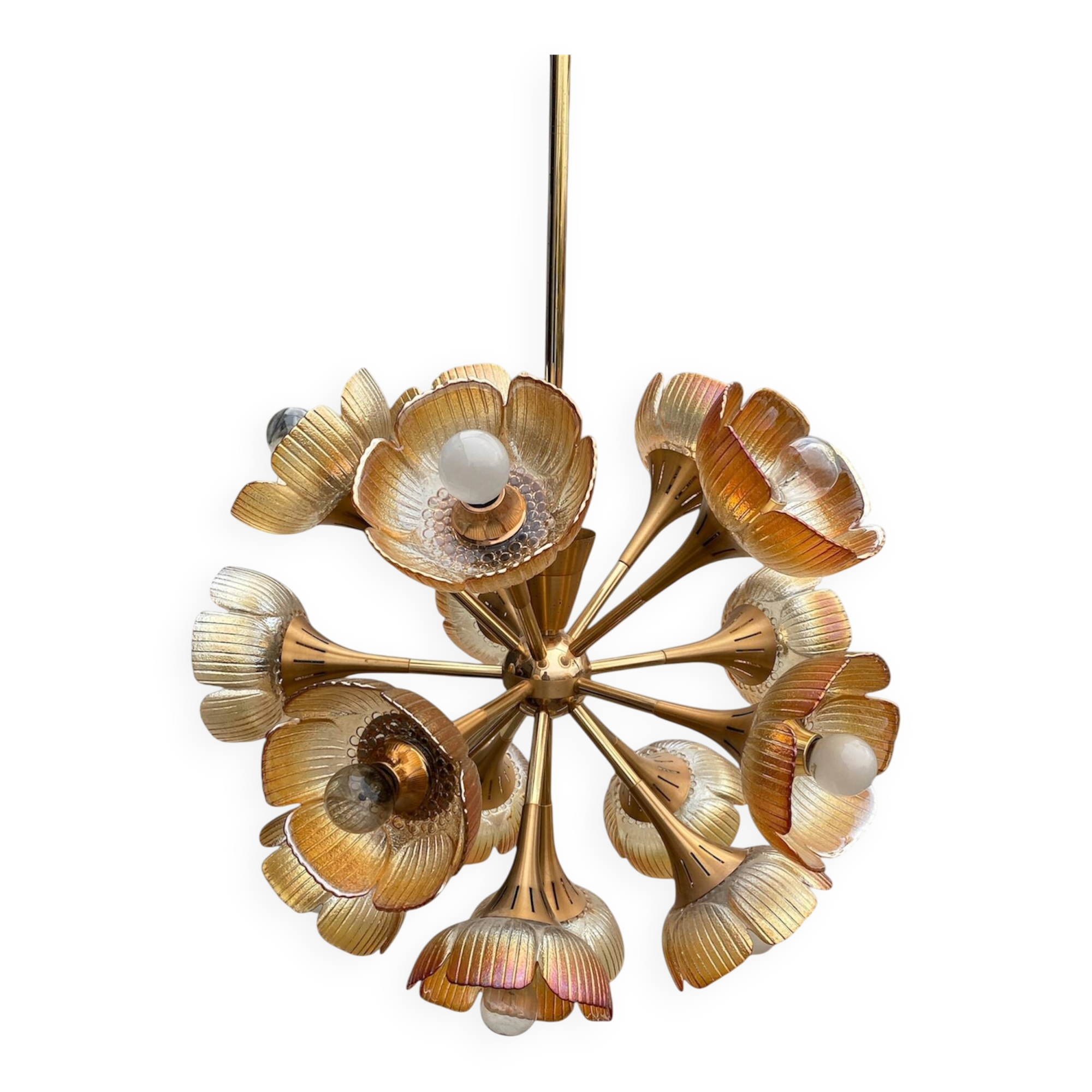 Lustre Sputnik xxl Vintage 1970