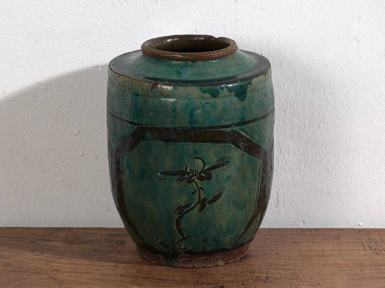 Antique enamelled vase (c.1820) #16