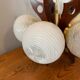 Suspension with 5 globes, Scandinavian design made by Szarvasi.