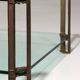 Glass coffee table by Peter Ghyczy, model T24 (120x80x45)