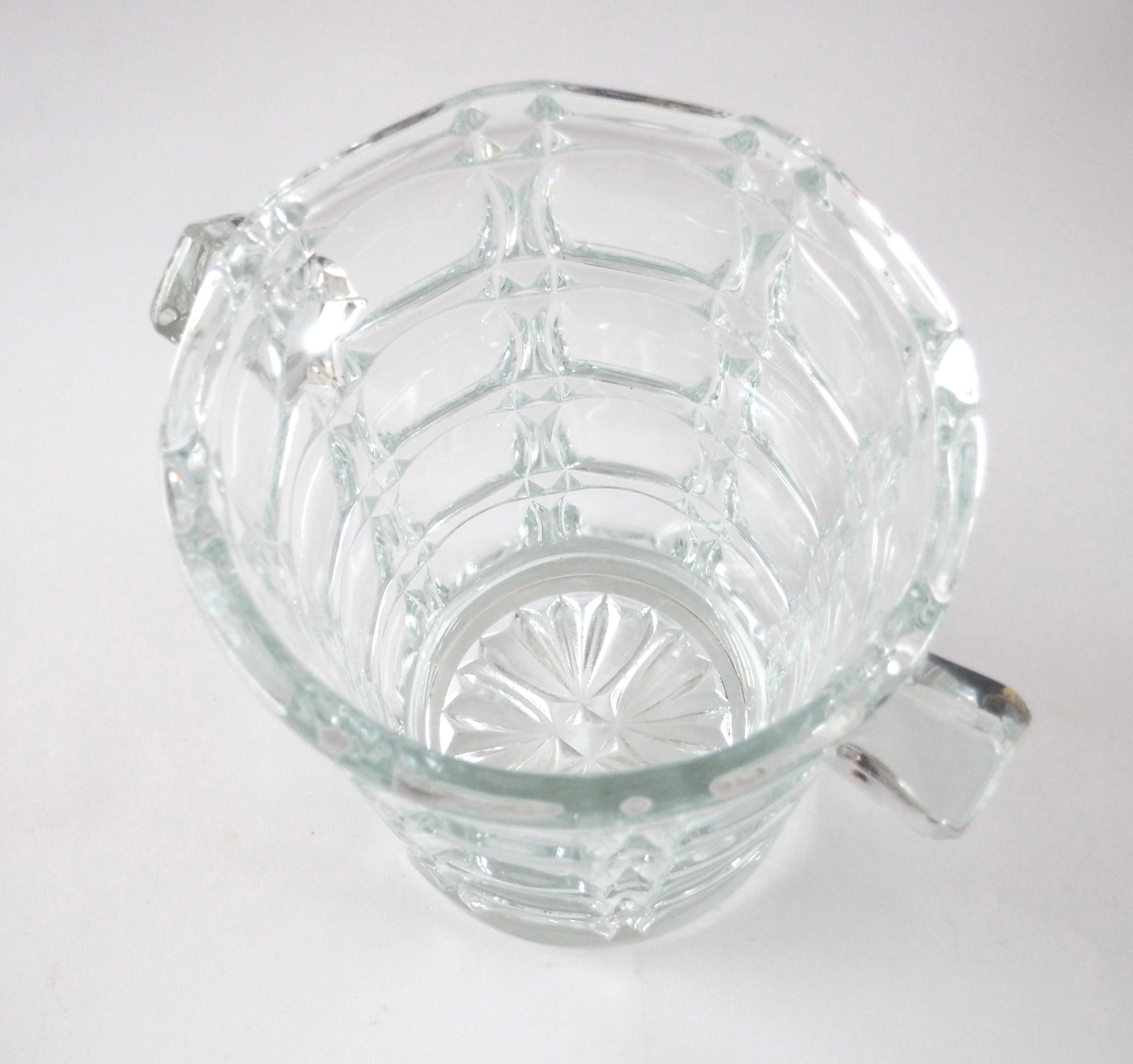 Glass champagne bucket