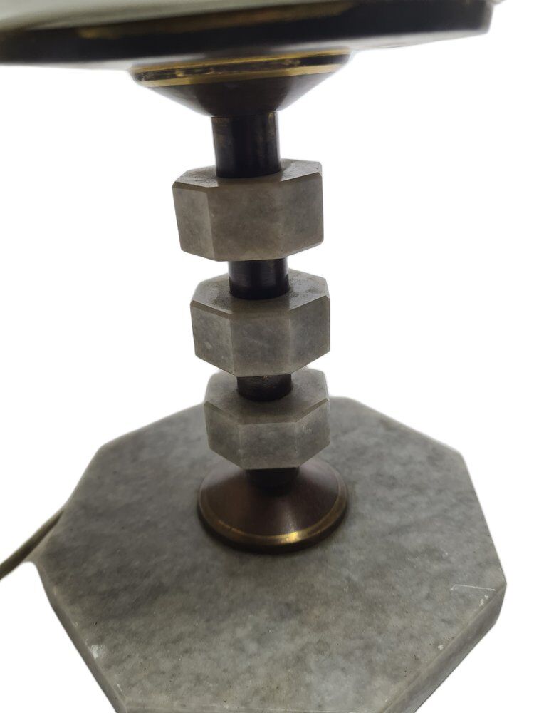 Art Deco style bedside lamp from Polam, Poland, 1970s