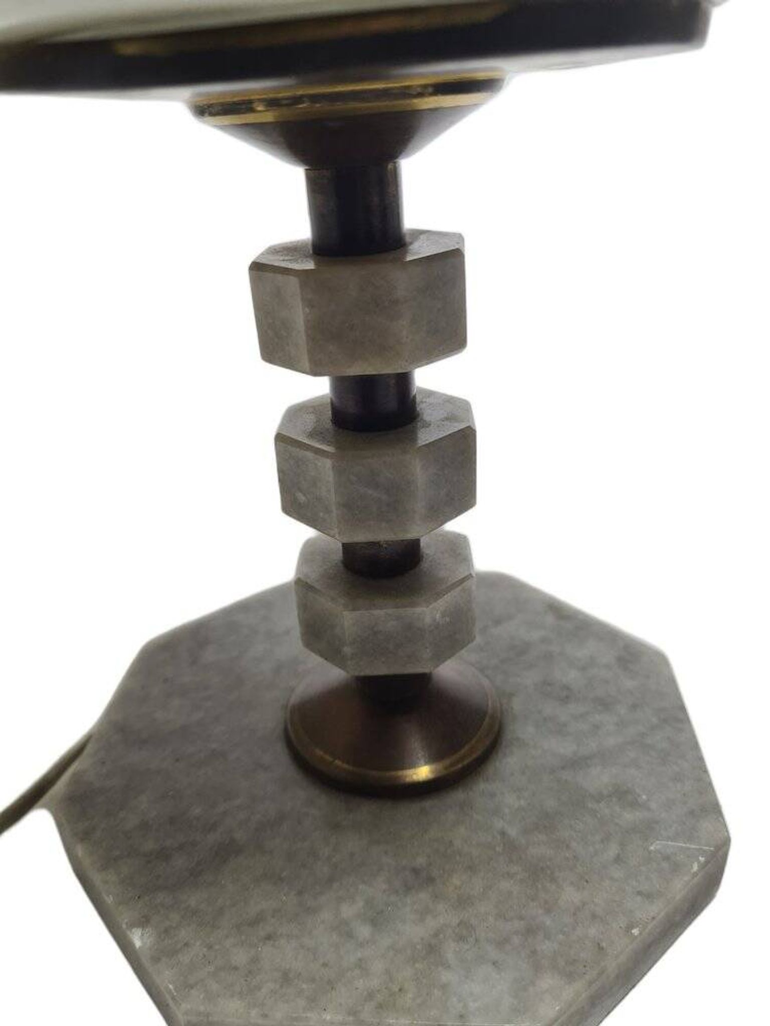 Art Deco style bedside lamp from Polam, Poland, 1970s