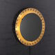 Hillebrand round metal light mirror