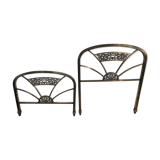 Art deco brass and bronze bed 1900