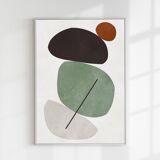 2 abstract art prints. A2 (42x59.4cm).