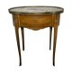 Kidney table transition style, side cabinet small chest of drawers.
