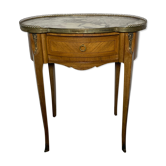 Kidney table transition style, side cabinet small chest of drawers.