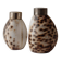 Vintage salt and pepper shaker set from the 1980s, natural shell design.