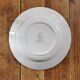Vintage mismatched hollow plates mint & yellow