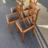 6 art deco chairs
