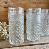 Set of 6 vintage glasses
