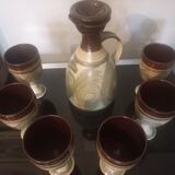 Service à boisson en terre cuite
