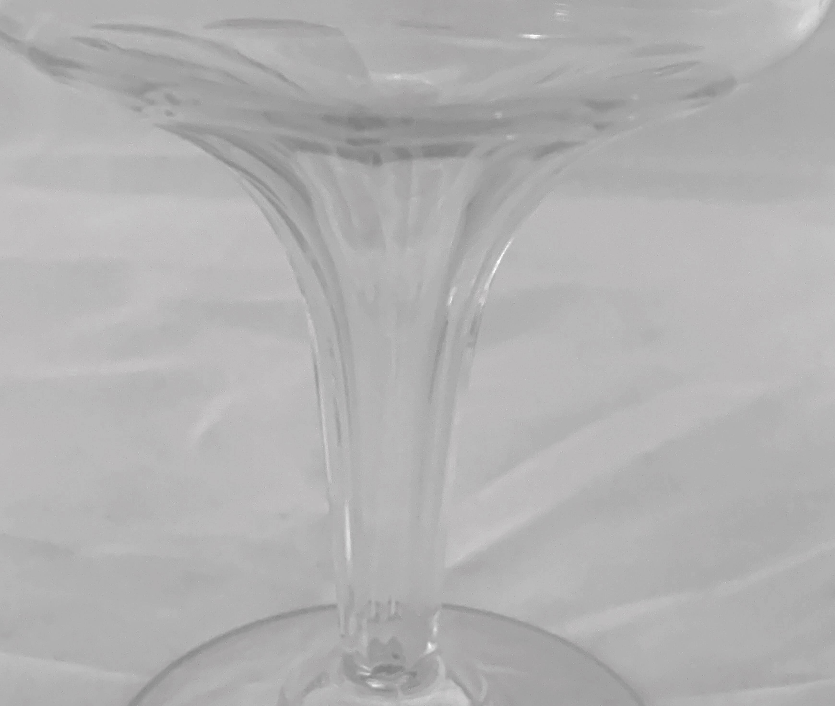 4 Crystal Champenoise Cups