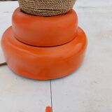 Vintage Orange Lamp