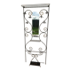Wall-mounted coat rack