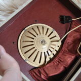 Suitcase turntable record 50s
