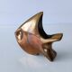 André Bloc - Sculpture/Modernist Ashtray Angel Fish - 50s - Bronze
