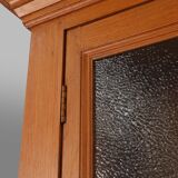 12-Door Monastery or Display Cabinet in Pine, Belgium ca. 1890