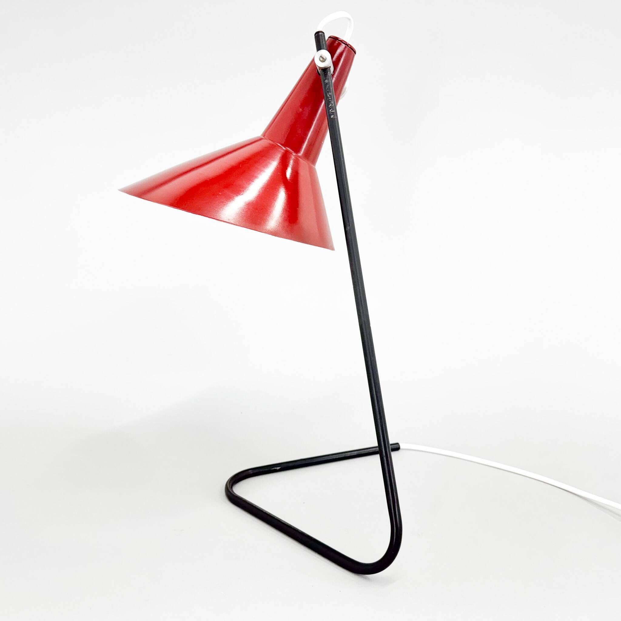 1960s Metal Table Lamp by Josef Hurka for Kovona, Type ST30, Czechoslovakia