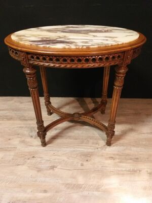 Table de milieu style louis XVI