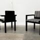 Paire de fauteuils vintage modèle D51 Fagus par Walter Gropius pour Tecta