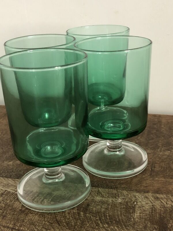 Set de 4 petits verres à shot d'alcool