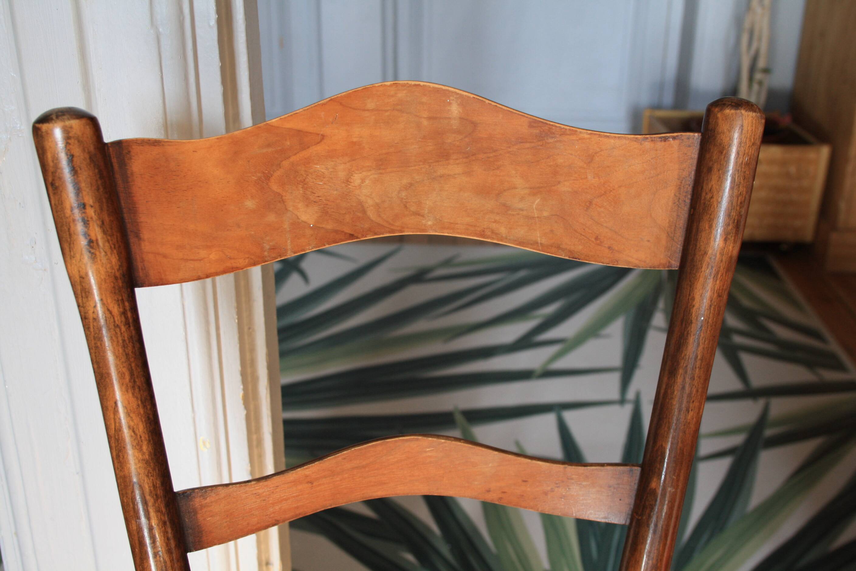 Baumann cannage bistro chair