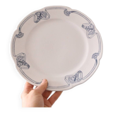 Set of 4 flat plates, Onnaing Algéciras model