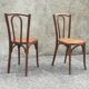 Duo de chaises bistrot baumann
