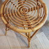Rattan stool/harness