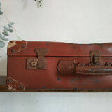 Vintage brown cardboard case 40s