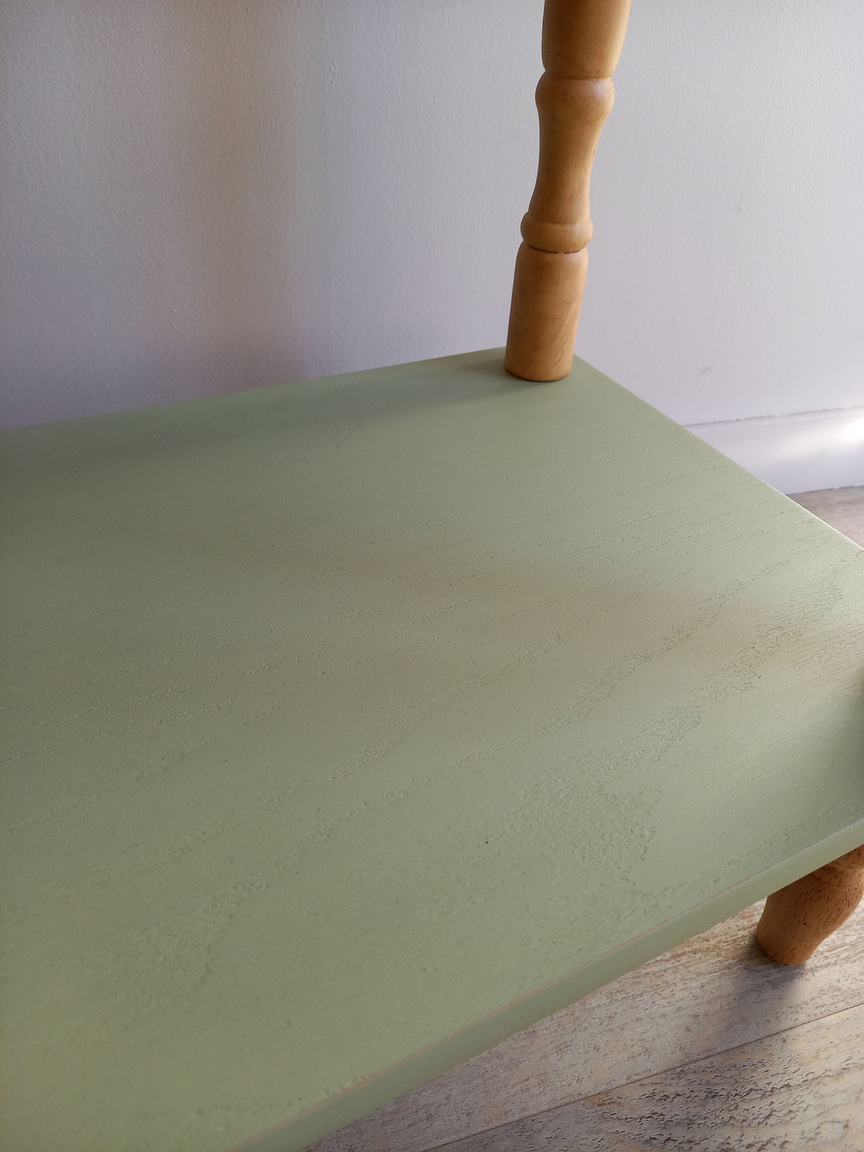 Patinated wooden harness