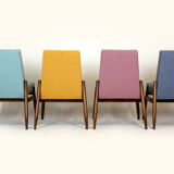 Chaises en hêtre de Zamojskie Fabryki Mebli, années 1960