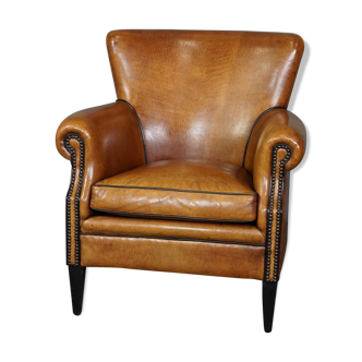 Fauteuil en cuir de mouton , Lounge Atelier