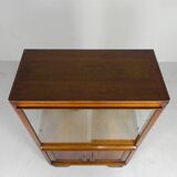 Art Deco display cabinet with sliding glass doors