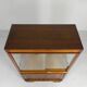 Art Deco display cabinet with sliding glass doors