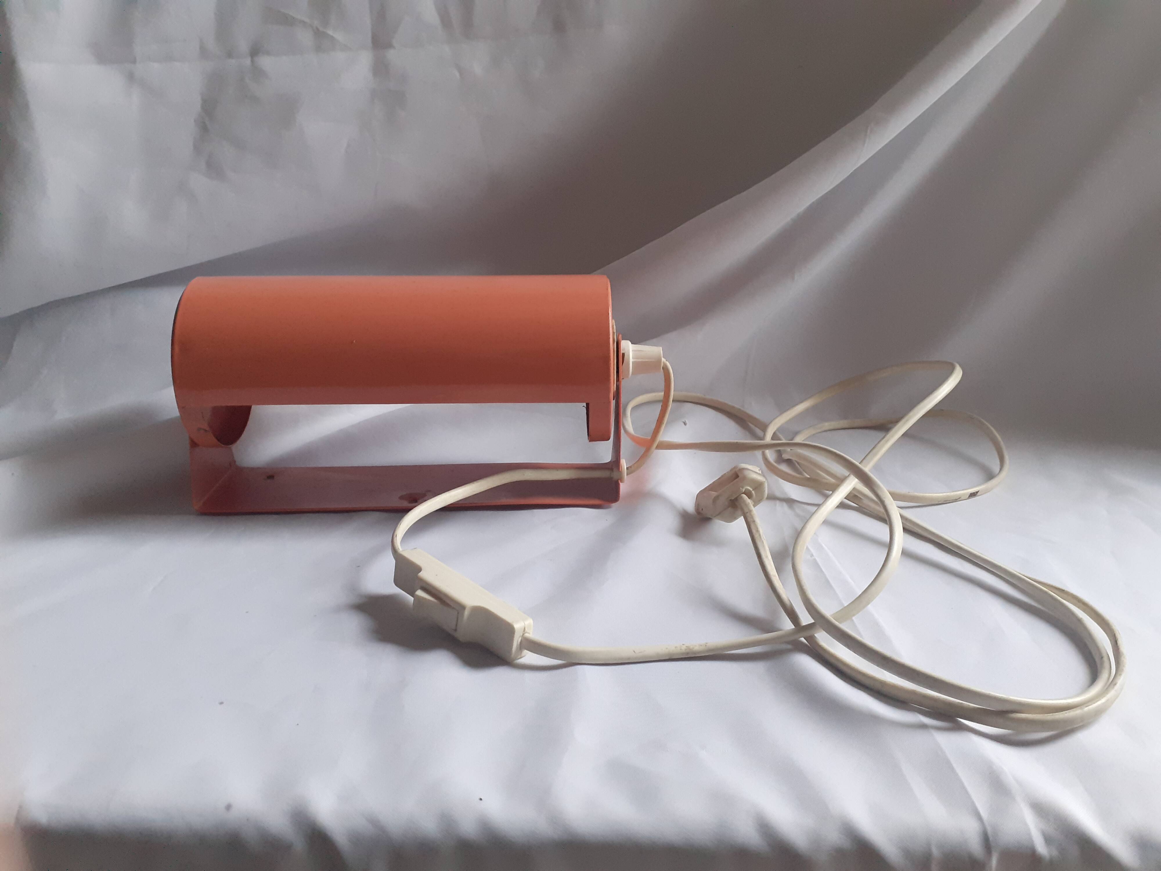 1980s Ikea wall light - Orange