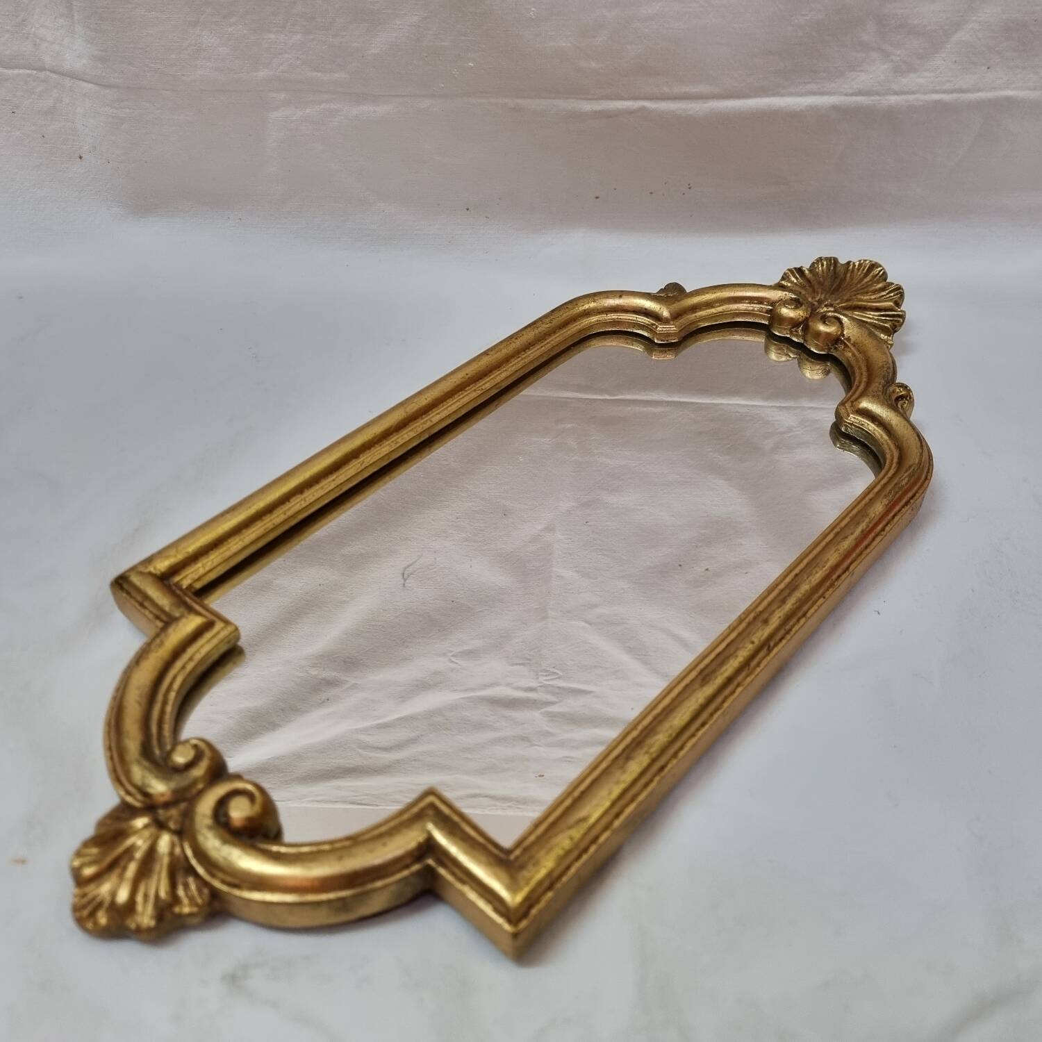 Louis XV mirror Gilded wood 42x18cm